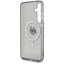 Karl Lagerfeld Button Choupette Head Printed Logo MagSafe – dėklas Samsung Galaxy S25 (juodas)