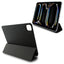 Karl Lagerfeld Book Cover Saffiano Magnetic Karl & Choupette dėklas iPad Pro 11“ M4 (2024) (juodas)