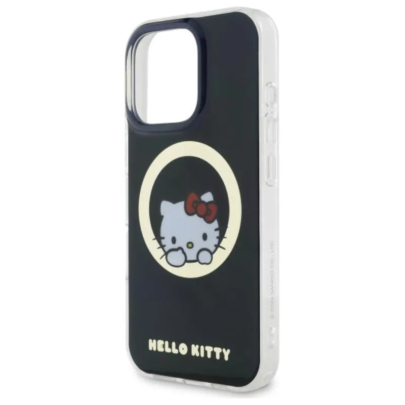 Hello Kitty IML Sweet Kitty MagSafe – dėklas skirtas iPhone 16 Pro (juodas)