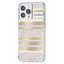 Case-Mate Pearl Stripes MagSafe – perlamutru dekoruotas dėklas, skirtas iPhone 14 Pro Max (Pearl Stripes)