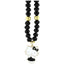 Hello Kitty Pearls and Beads Kitty Charm – Telefono pakabukas (juodas)