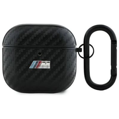 BMW PU Carbon M Collection – dėklas AirPods 4 (juodas)