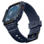 Spigen Rugged Armor Pro – dirželis su dėklu Apple Watch 10 46 mm (tamsiai mėlynas)