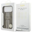 Guess 4G Printed Stripes MagSafe – Dėklas iPhone 17 Pro Max (rudos spalvos)