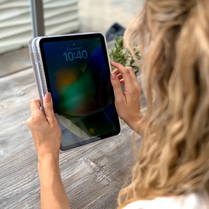 STM OPP – dėklas, skirtas iPad Air 13" M3 (2025) / M2 (2024) (pilkas)