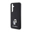 Karl Lagerfeld Saffiano Karl & Choupette Metal Pin – Samsung Galaxy S24 dėklas (juodas)