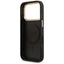 Guess 4G Strass Logo MagSafe - Dėklas iPhone 17 Pro (juodas)