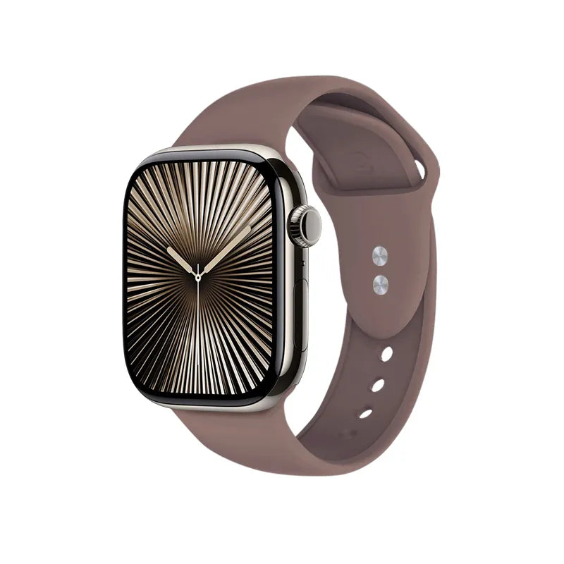 Crong Liquid – „Apple Watch“ apyrankė 38/40/41/42 mm (ruda)