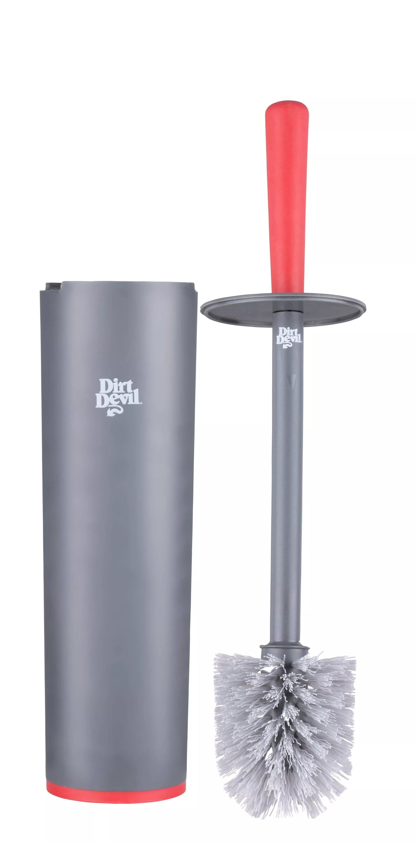 DIRT DEVIL tualeto šepetys su stovu, minkšta rankena, 42 cm, 871125249515