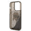 Karl Lagerfeld Liquid Glitter NFT Karl's Head – dėklas iPhone 14 Pro (juodas)