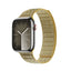 Crong Melange – magnetinis dirželis Apple Watch 38/40/41/42 mm (geltonas melansas)