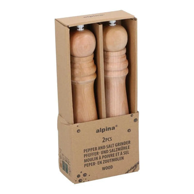 Alpina – pipirų ir druskos malūnėlių rinkinys, 25 cm (2 vnt.)