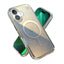 Speck Presidio Lux MagSafe – iPhone 17 dėklas (Hyper Mirror Glitter / Silver Metallic)