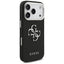 Guess Grained Big 4G Classic Logo – dėklas iPhone 17 Pro (juodas)