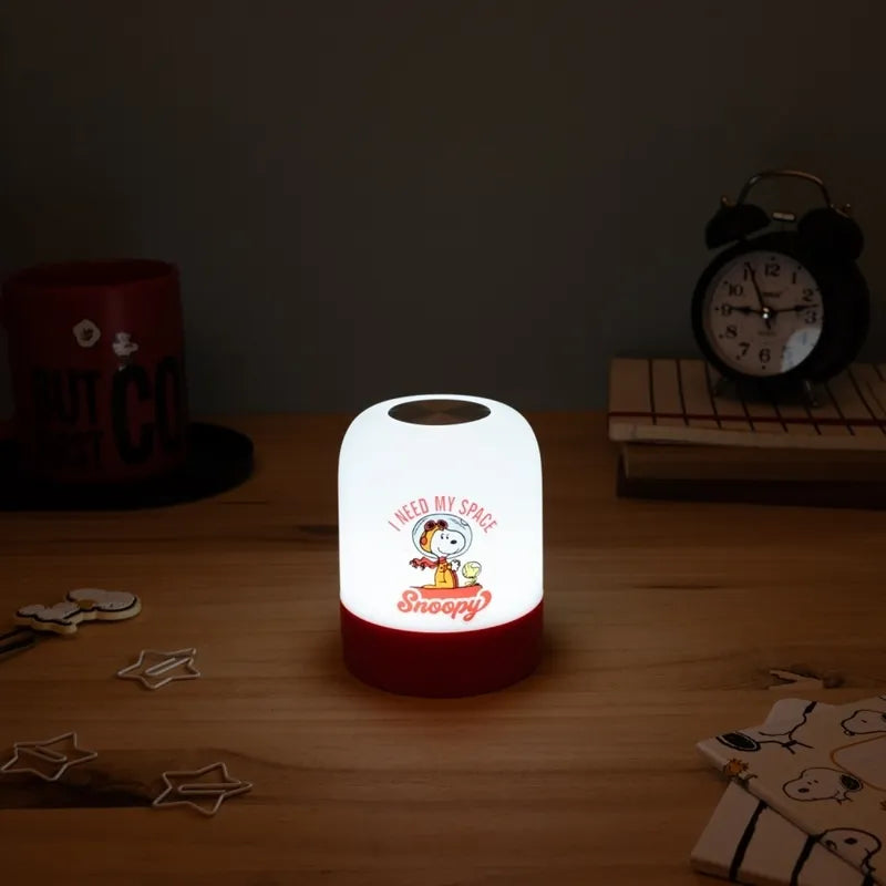 Snoopy – belaidė USB-C LED nuotaikos lemputė vaikams su reguliuojamu ryškumu
