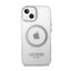 Guess Metal Outline MagSafe – dėklas iPhone 14 Plus (skaidrus)