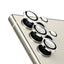 Crong Lens Ring – grūdintas stiklas Samsung Galaxy S24 Ultra kameros lęšiams (skaidrus)