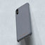 Nordic Elements Original Gefion – dėklas iPhone Xs Max su tikro klevo medžio elementais (Mid Grey)