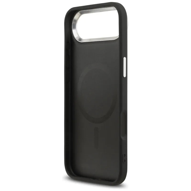 Karl Lagerfeld Karl & Choupette Pins MagSafe – dėklas iPhone Air (juodas)