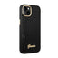 Guess Croco Collection – dėklas iPhone 14 Plus (juodas)