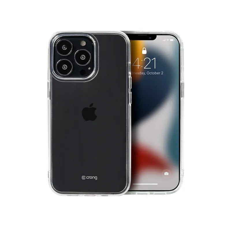 Crong Crystal Slim Cover - dėklas iPhone 13 Pro (skaidrus)