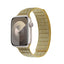 Crong Melange – magnetinis dirželis Apple Watch 38/40/41/42 mm (geltonas melansas)