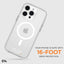 Case-Mate Ultra Tough plus D3O MagSafe – dėklas iPhone 15 Pro Max (skaidrus)