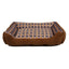 Minkšta lova sofa šuniui, 75 x 58 x 19 cm, L dydis (ruda)