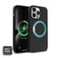 Crong Color Cover Magnetic – iPhone 14 Pro Max MagSafe dėklas (juodas)