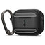Spigen Rugged Armor – dėklas Apple AirPods Pro 3 (matinis juodas)