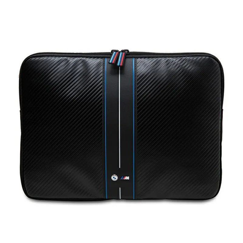 BMW Carbon Blue Stripes dėklas – skirtas 13" / 14" nešiojamajam kompiuteriui (juodas)