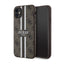 Guess 4G Printed Stripes MagSafe – Dėklas iPhone 11 (Rudas)