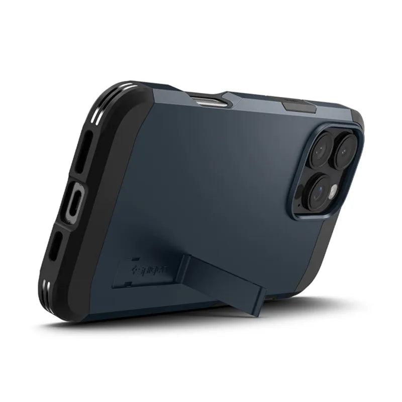Spigen Tough Armor Mag MagSafe – dėklas iPhone 16 Pro Max (Metal Slate)