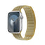 Crong Melange – magnetinis dirželis Apple Watch 38/40/41/42 mm (geltonas melansas)