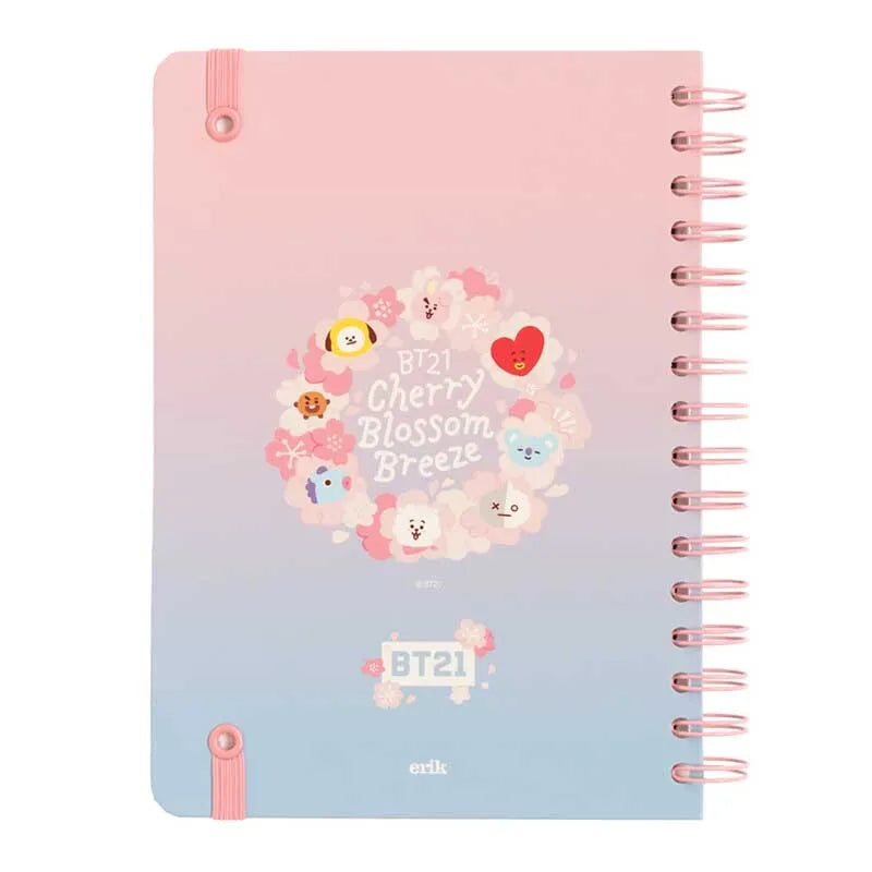 BT21 - A5 formato sąsiuvinis / užrašų knygelė