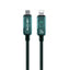 WEKOME WDC-181 Vanguard Series - USB-C į Lightning itin greito įkrovimo PD 20W jungiamasis laidas 1m (Žalias)