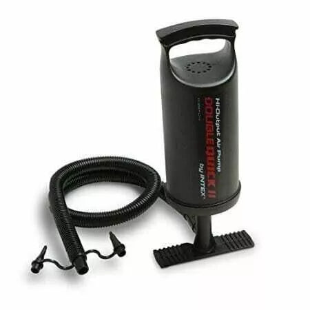 Rankinė pompa su 3 antgaliais 36cm juoda