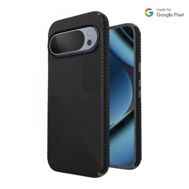 Speck Presidio2 Grip Magnet – dėklas Google Pixel 10 Pro XL (juodas / pilkas)