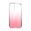 Speck Presidio Perfect-Clear + Ombre – iPhone 14 Pro dėklas su MICROBAN danga (skaidrus / Vintage Rose Fade)