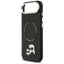 Karl Lagerfeld Karl & Choupette Pins MagSafe – dėklas iPhone Air (juodas)