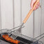 BBQ – kepsninės mentelė, ąžuolinė rankena, 41 cm