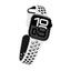 Crong Duo Sport – „Apple Watch“ dirželis 38/40/41/42 mm (baltas/juodas)