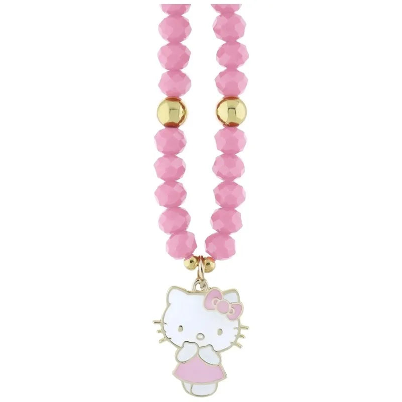 Hello Kitty Pearls and Beads Kitty Charm - telefono pakabukas (rožinis)