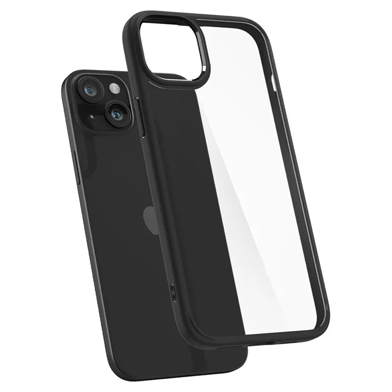 Spigen Ultra Hybrid – Dėklas iPhone 15 (Matte Black)