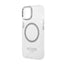 Guess Metal Outline MagSafe – dėklas iPhone 14 Plus (skaidrus)