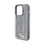 Guess Sequin Script Metal - Dėklas iPhone 14 Pro telefonui (sidabrinis)