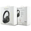 Guess Metal 4G Logo – belaidės ant ausų dedamos „Bluetooth“ ausinės su ENC (juodos)
