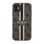 Guess 4G Printed Stripes MagSafe – Dėklas iPhone 11 (Rudas)
