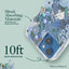 Rifle Paper Clear – dėklas iPhone 14 Plus (Garden Party Blue)