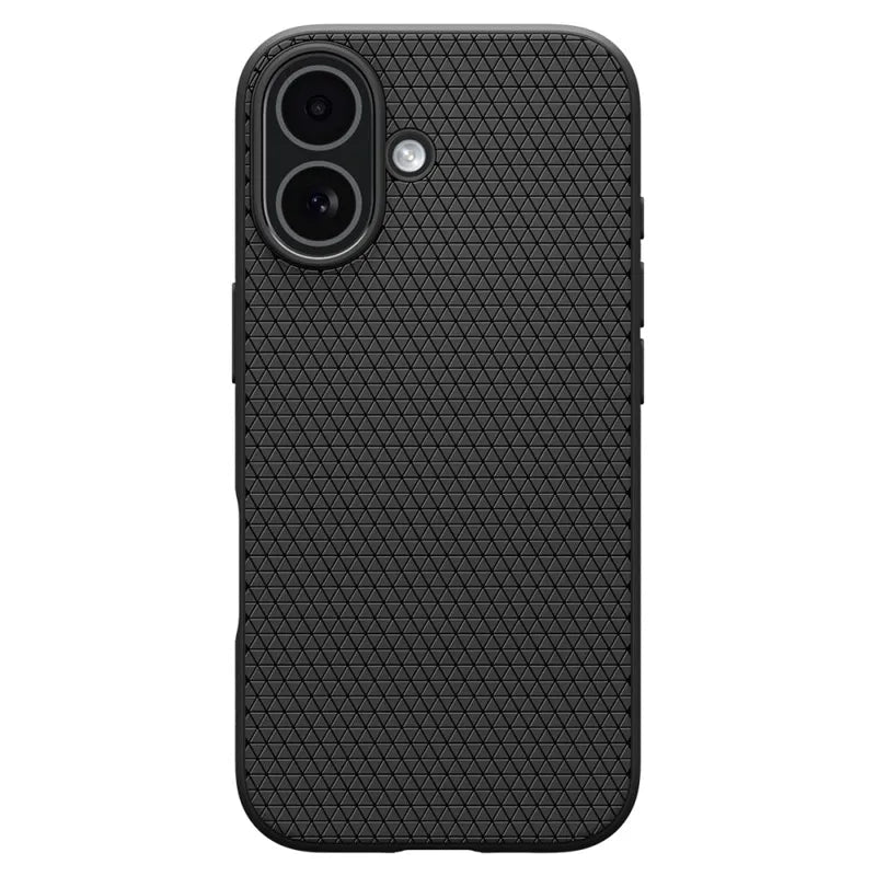 Spigen Liquid Air – dėklas iPhone 17 (matinė juoda)